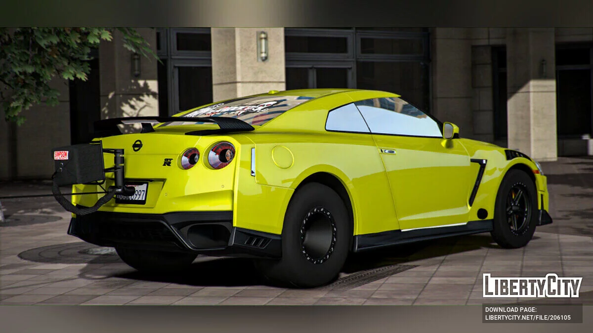 Nissan GTR R36 ADs / GTA 5