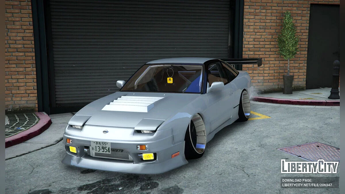 Nissan Silvia 180sx v1.0 / GTA 5