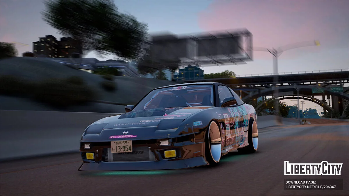 Nissan Silvia 180sx v1.0 / GTA 5