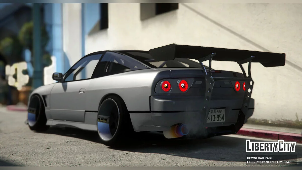 Nissan Silvia 180sx v1.0 / GTA 5