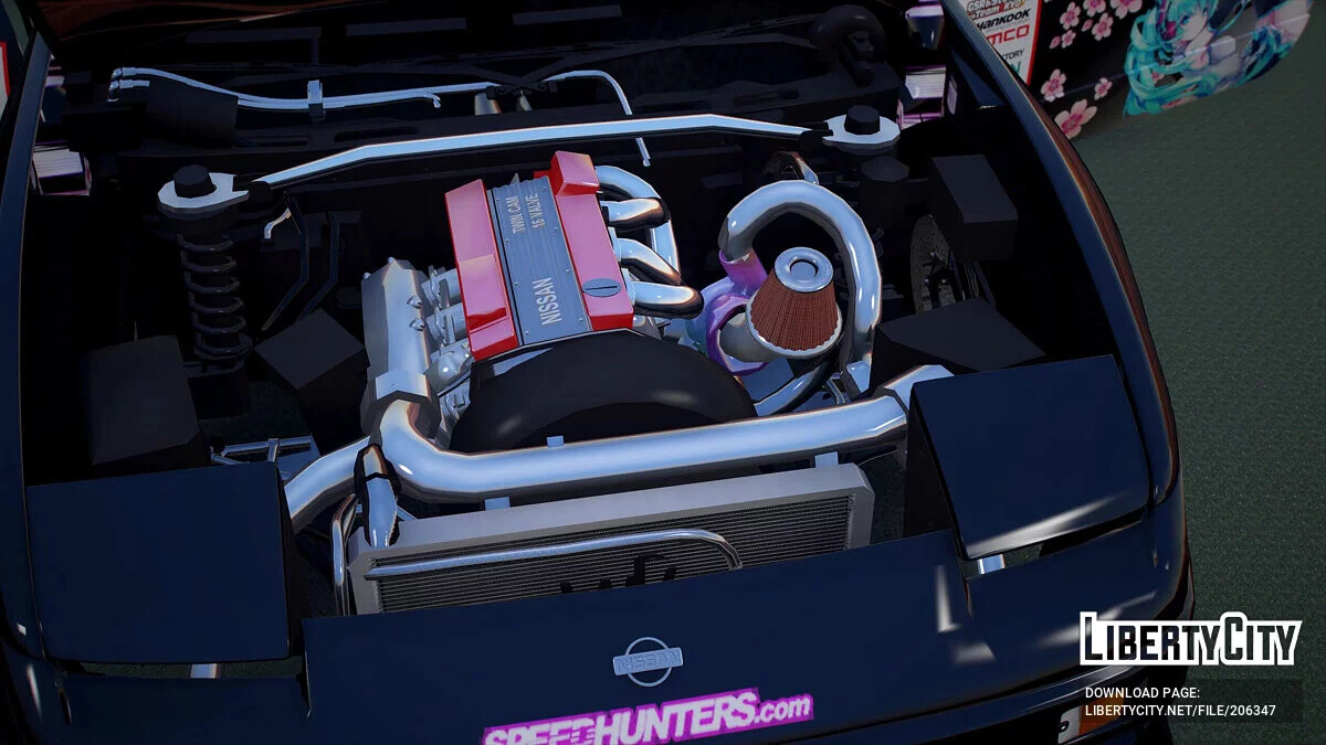 Nissan Silvia 180sx v1.0 / GTA 5