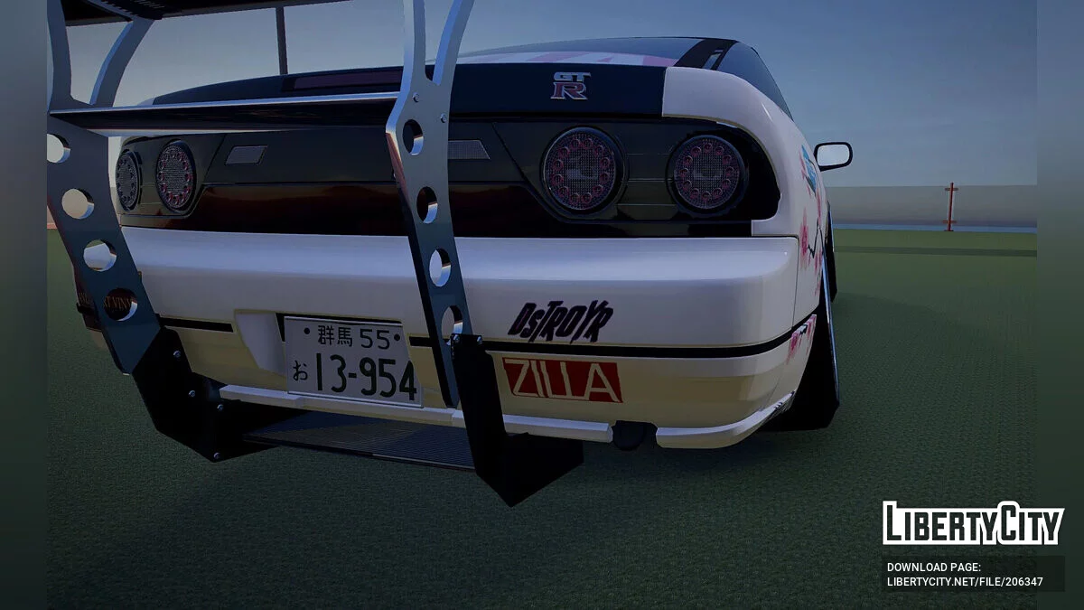 Nissan Silvia 180sx v1.0 / GTA 5