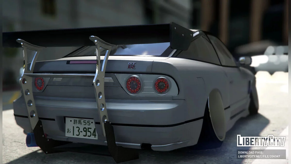 Nissan Silvia 180sx v1.0 / GTA 5