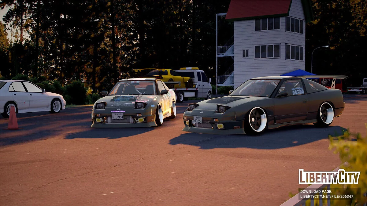 Nissan Silvia 180sx v1.0 / GTA 5