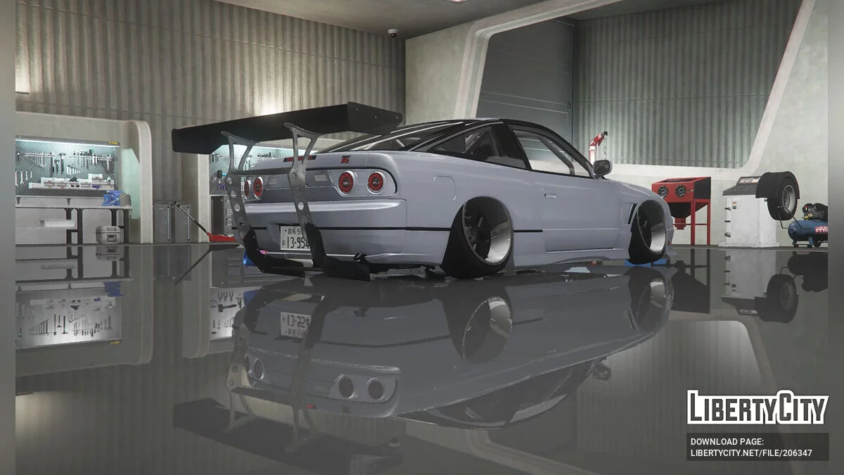 Nissan Silvia 180sx v1.0 / GTA 5