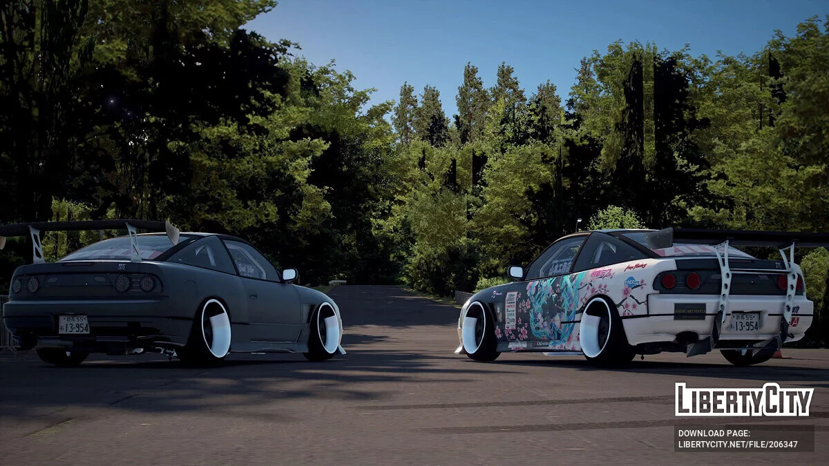 Nissan Silvia 180sx v1.0 / GTA 5