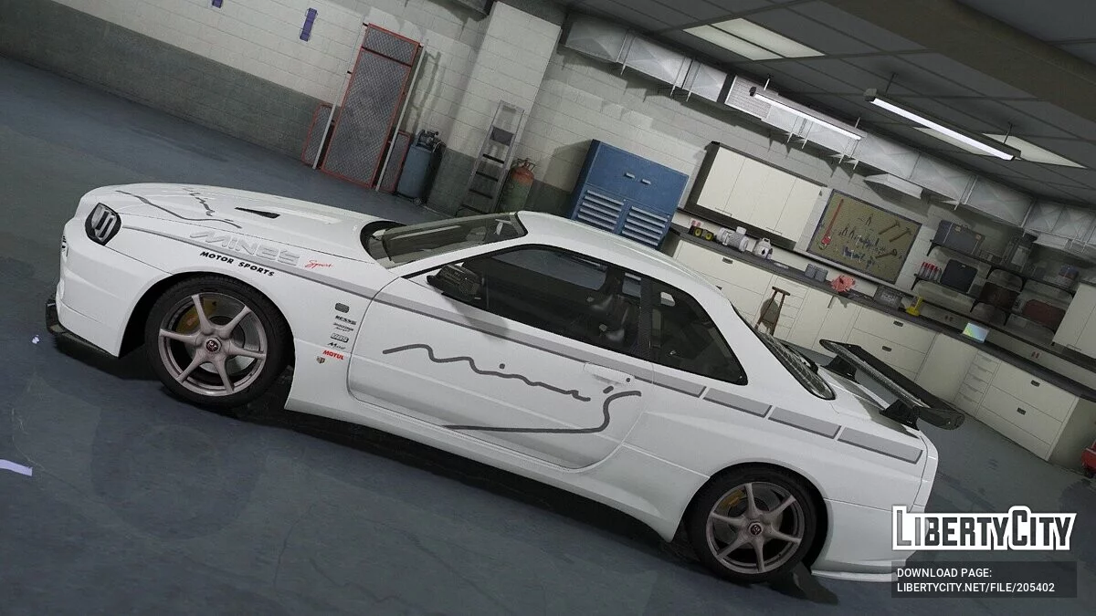 Nissan Skyline GT-R (BNR34) MINE'S MOTOR SPORTS / GTA 5