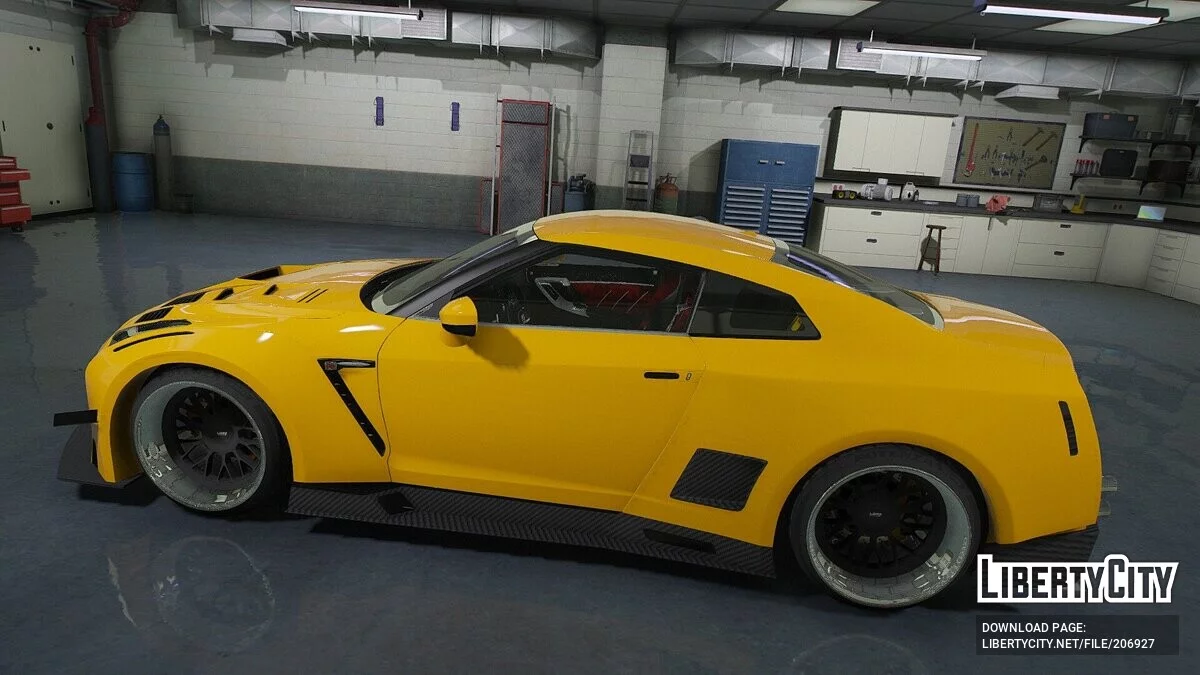 日产 GT-R R35 GT 定制 v1.0 / GTA 5