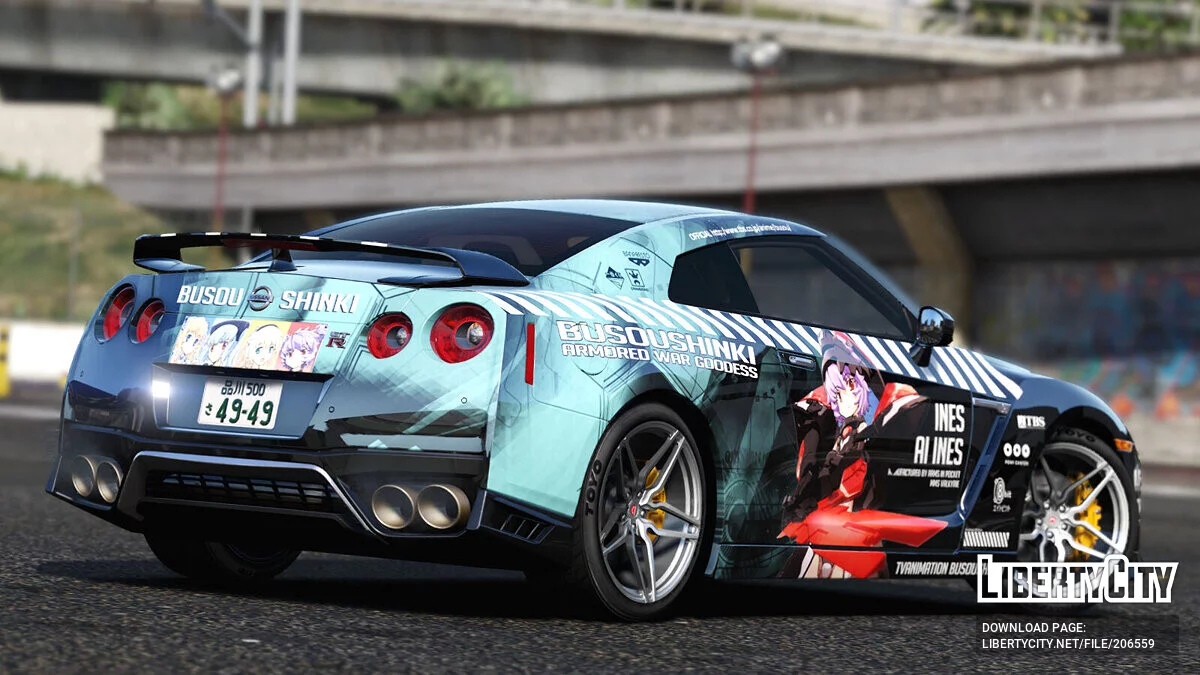 Nissan GT-R35 Busou Shinki / GTA 5
