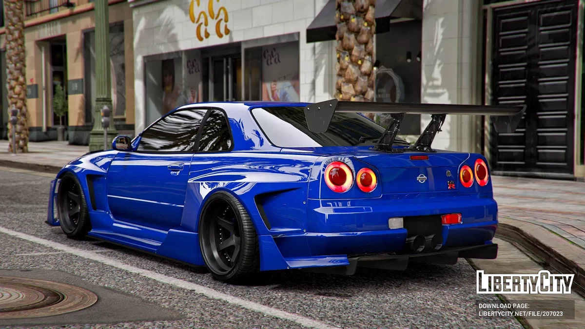 日产 Skyline R34 宽体 / GTA 5