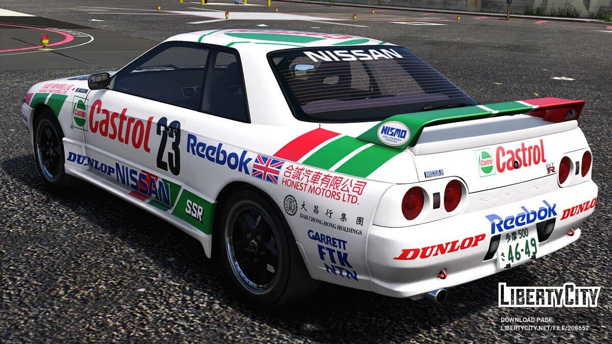 1990 NISSAN CASTROL SKYLINE R32 GT-R MACAU GP WINNER / GTA 5