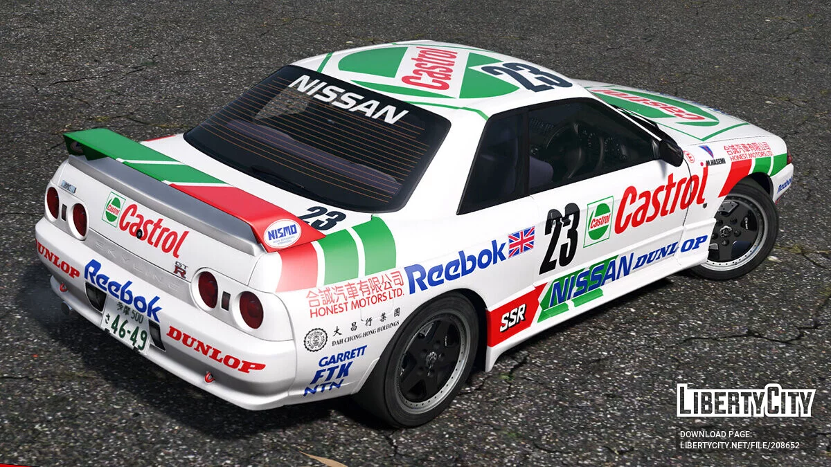 1990 NISSAN CASTROL SKYLINE R32 GT-R MACAU GP WINNER / GTA 5