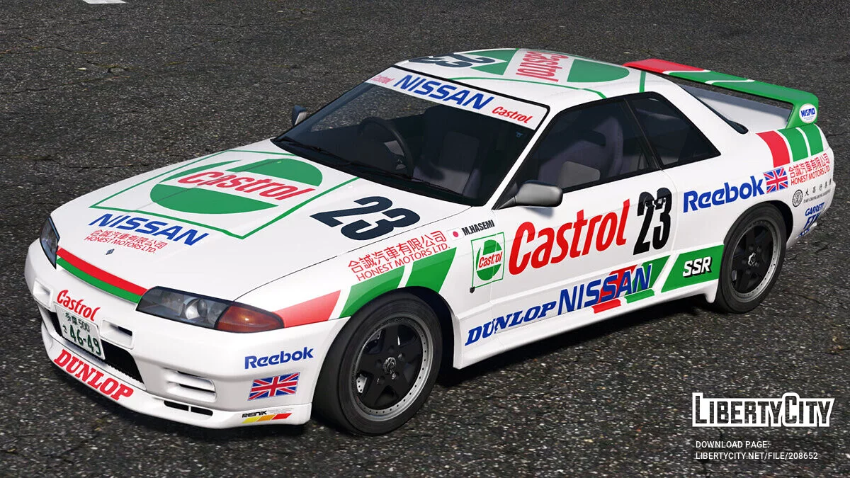 1990 NISSAN CASTROL SKYLINE R32 GT-R MACAU GP WINNER / GTA 5