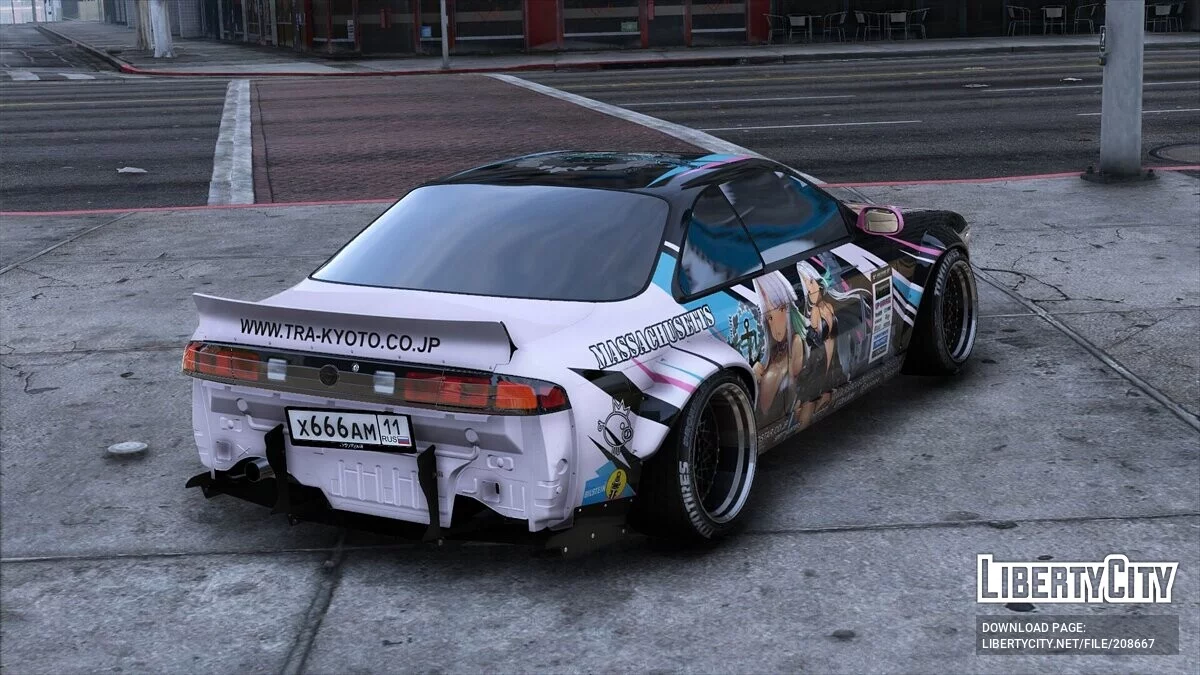 1997 Nissan Silvia S14 Boss Rocket Bunny / GTA 5