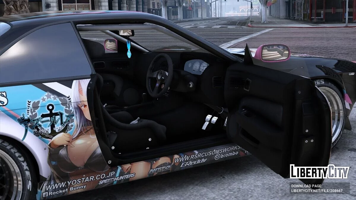 1997 Nissan Silvia S14 Boss Rocket Bunny / GTA 5