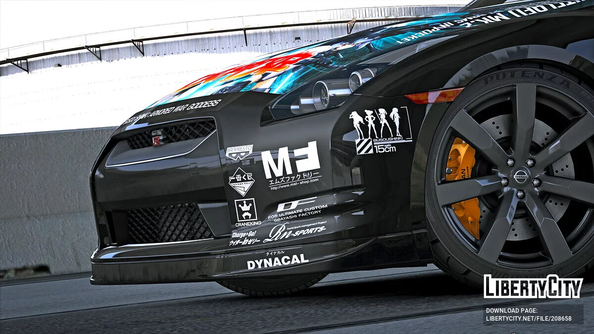 Nissan GTR (R35) Busou Shinki / GTA 5