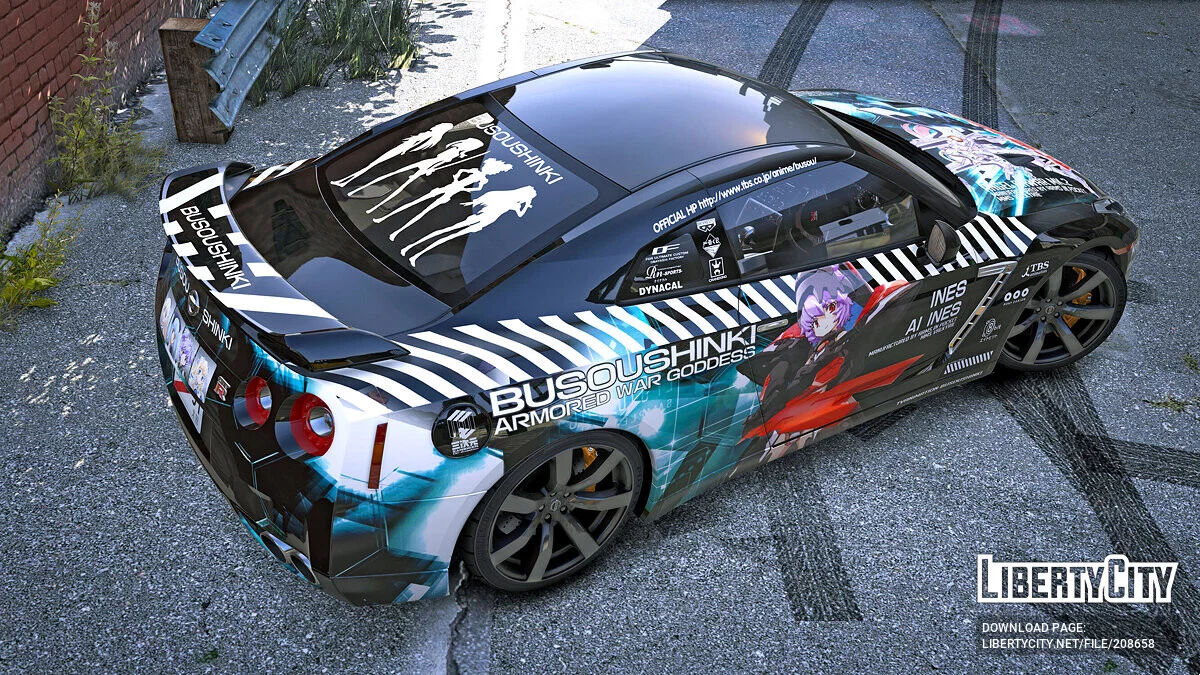 Nissan GTR (R35) Busou Shinki / GTA 5