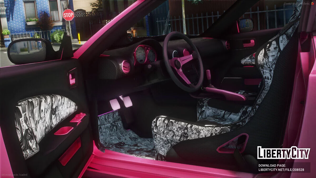 Nissan S15 Grave Rob Widebody v1.0 / GTA 5