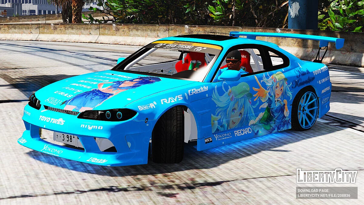 Nissan Silvia S15 Itasha / GTA 5