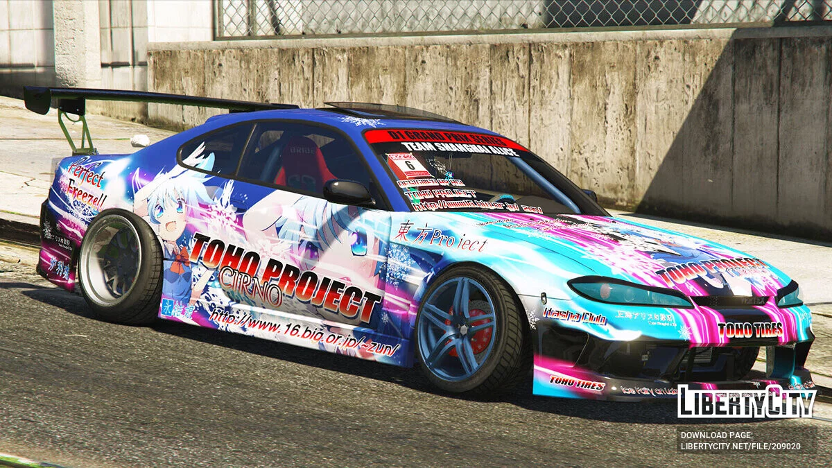 Nissan Silvia S15 Toho Project / GTA 5