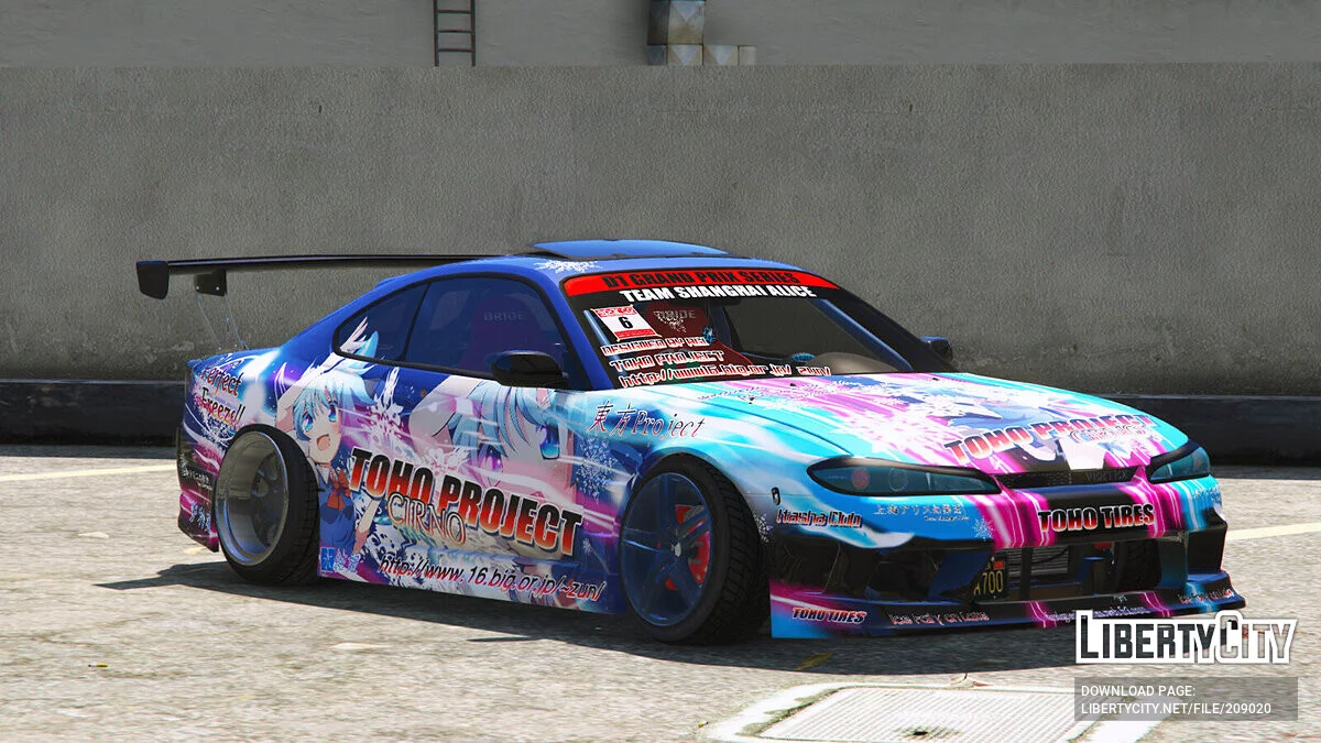 Nissan Silvia S15 Toho Project / GTA 5