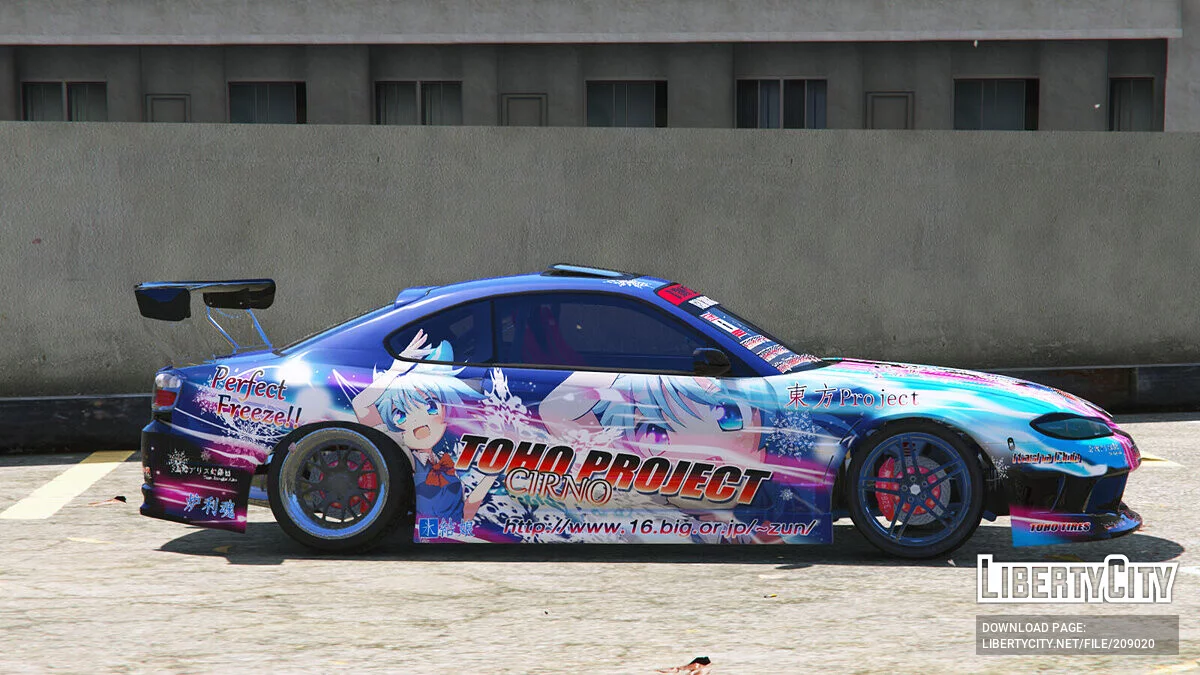 Nissan Silvia S15 Toho Project / GTA 5