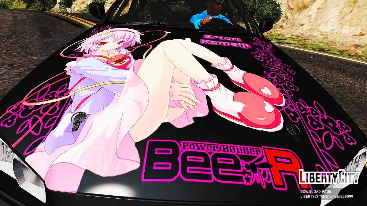 Nissan Skyline GT-R 34 Itasha Satori Komeiji / GTA 5