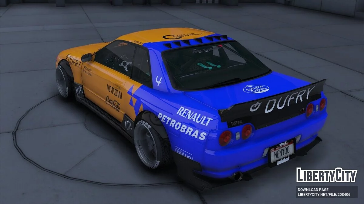 Nissan Skyline GT-R R32 Design Rocket Bunny / GTA 5