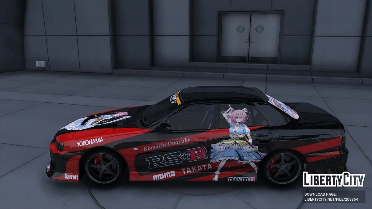 Nissan Skyline GT-R R34 Itasha Komachi Onozuka / GTA 5