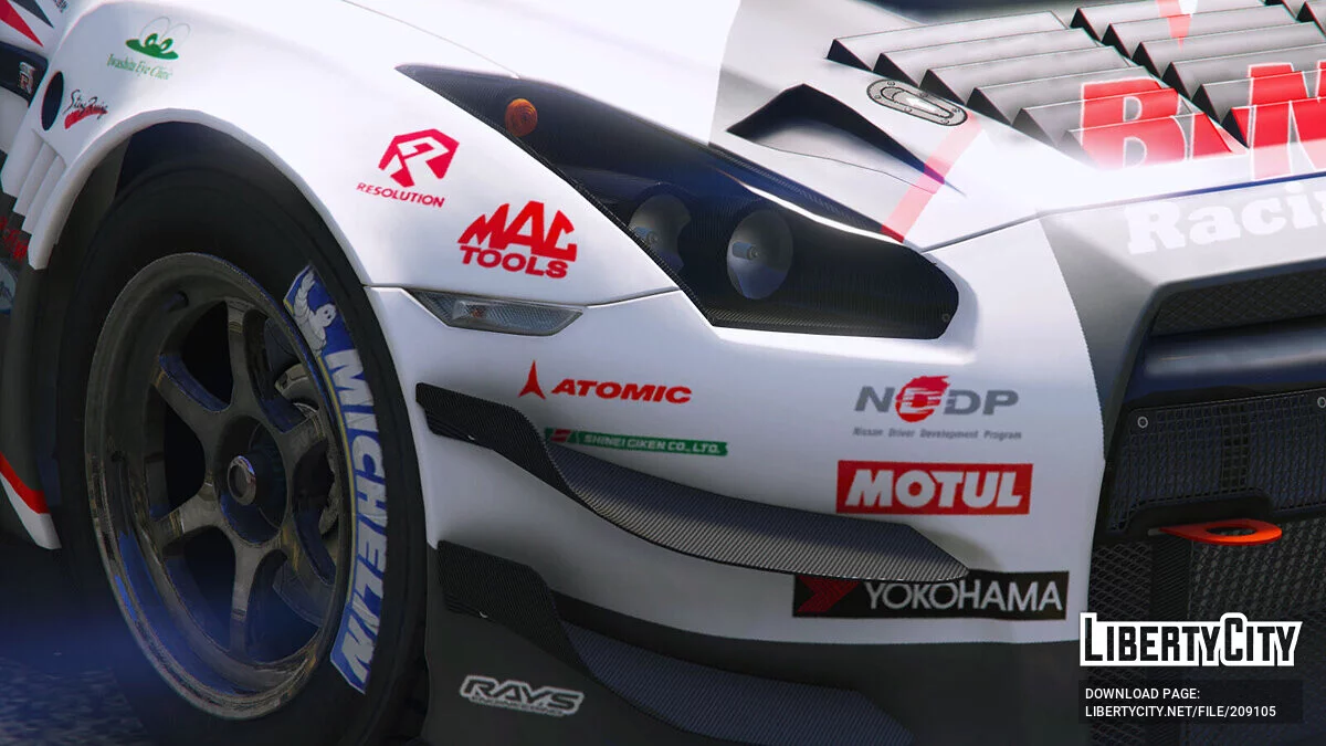 SUPER GT GT 2015 B-MAX Racing Team / GTA 5