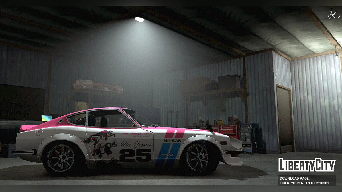 1969 Nissan Fairlady Z (S30) Itasha BRE-Inspired Nico Yazawa (Love Live!) / GTA 5