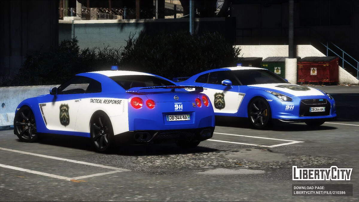 Nissan GTR-35 NFS Police / GTA 5