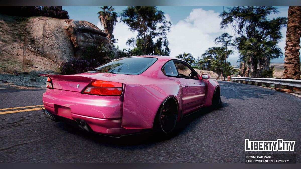 Nissan S15 Khyzyl Saleem v1.0 / GTA 5
