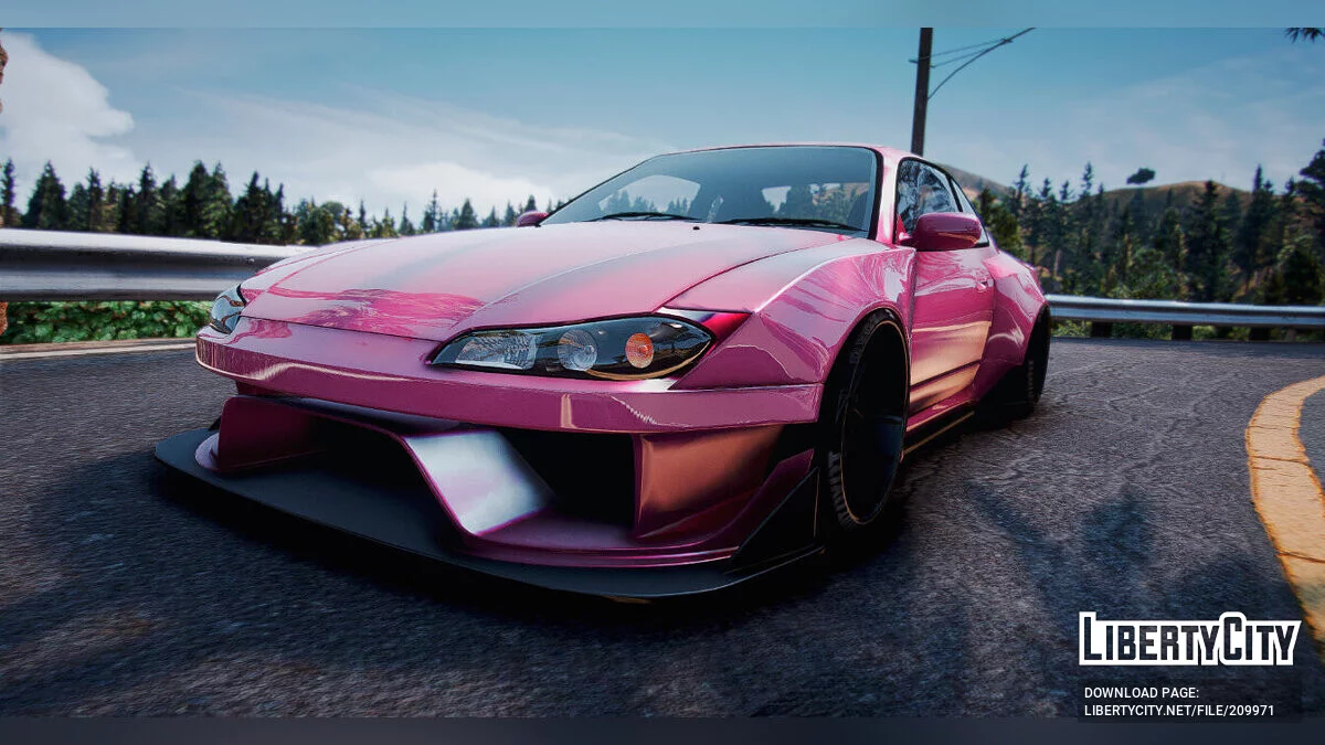 Nissan S15 Khyzyl Saleem v1.0 / GTA 5
