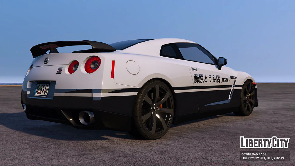 نيسان GTR (R35) 藤原とうふ店 (自家用) / جي تي أي 5