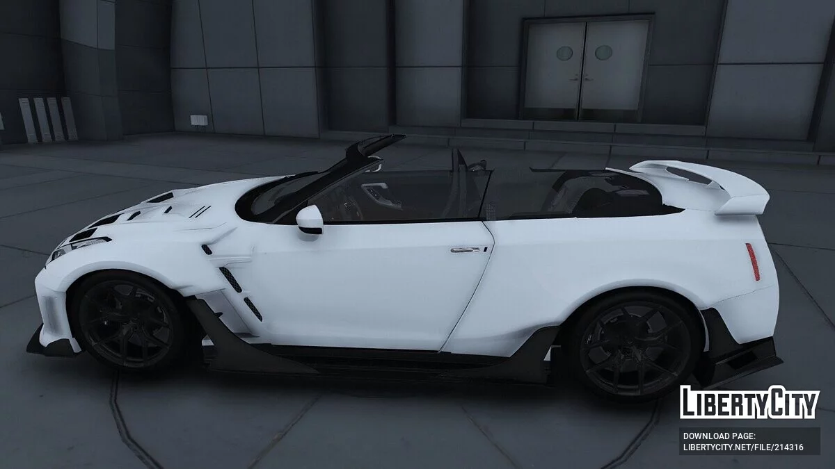 Nissan GTR-R35 Kream Roadster / GTA 5