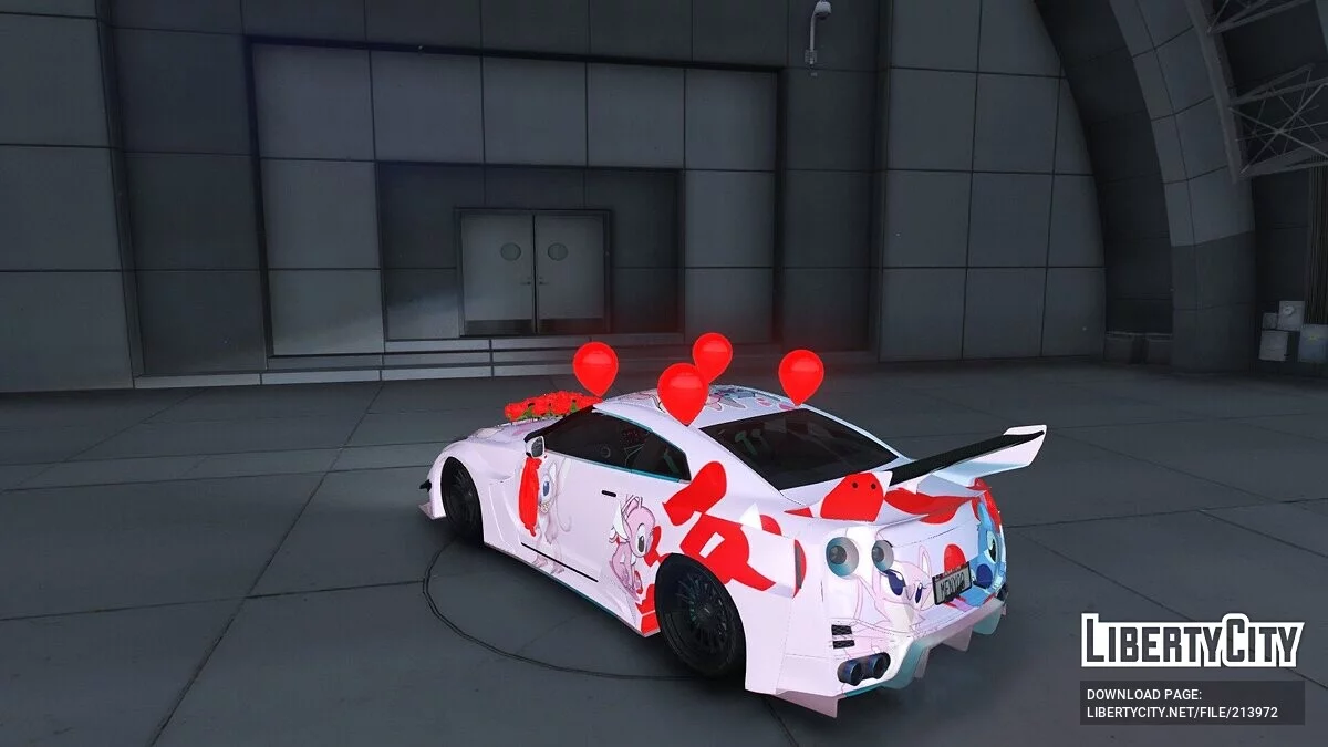 نيسان GTR R35 ستيتش / جي تي أي 5