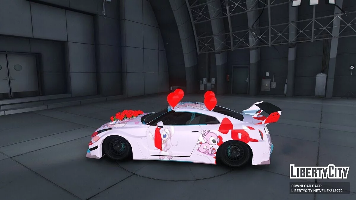 نيسان GTR R35 ستيتش / جي تي أي 5