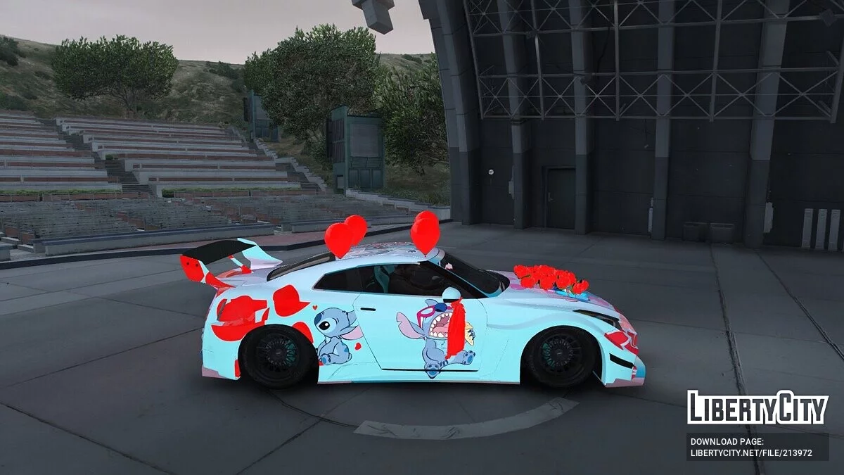 نيسان GTR R35 ستيتش / جي تي أي 5