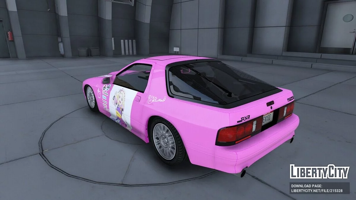 Mazda RX-7 FC3S LHD Natsumi Onitsuka Love Live Superstar / GTA 5