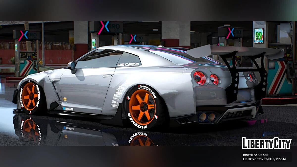 Nissan GTR R35 Uzun Bacak / GTA 5