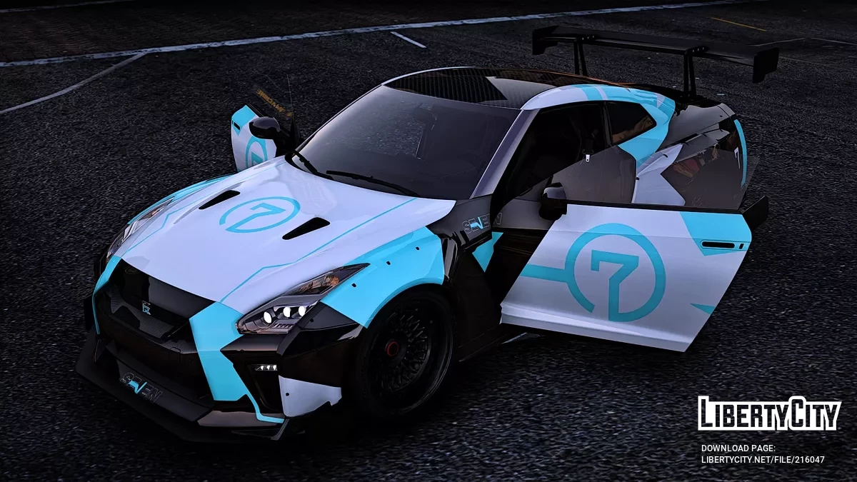 Nissan GT-R R35 Custom Budda Se7en / GTA 5