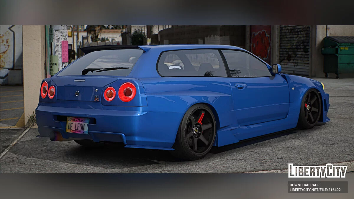 Nissan GTR R34 Shooting Brake / جي تي أي 5