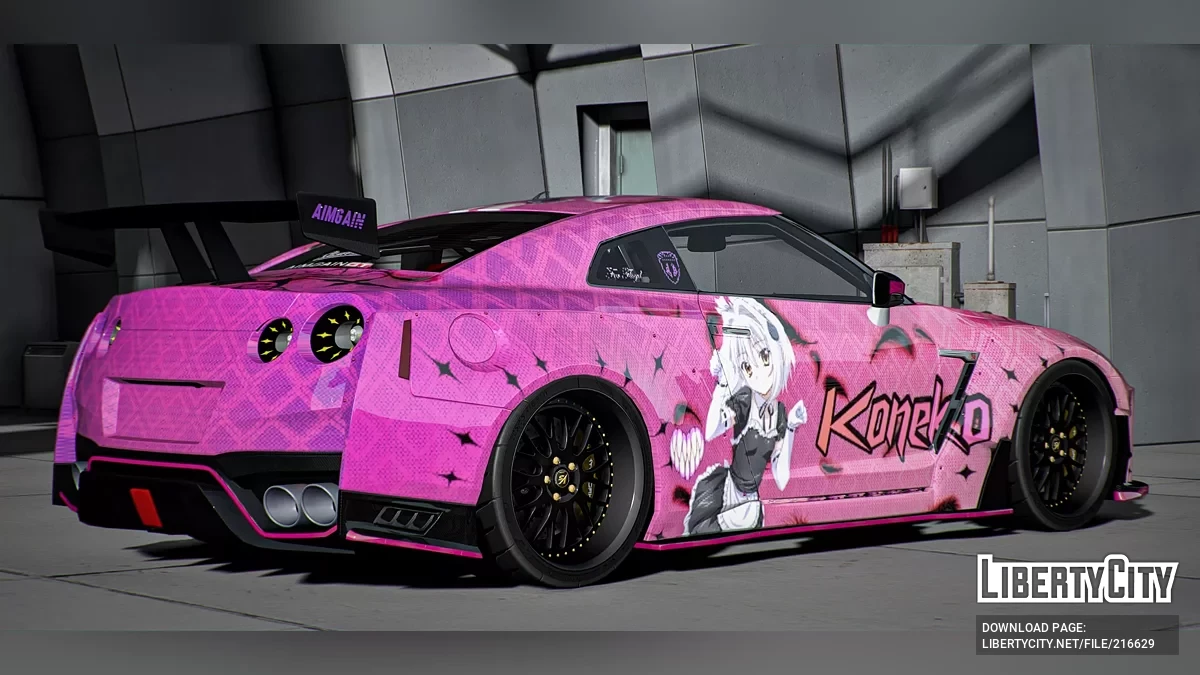 日产GTR R35 Keneko涂装 / GTA 5