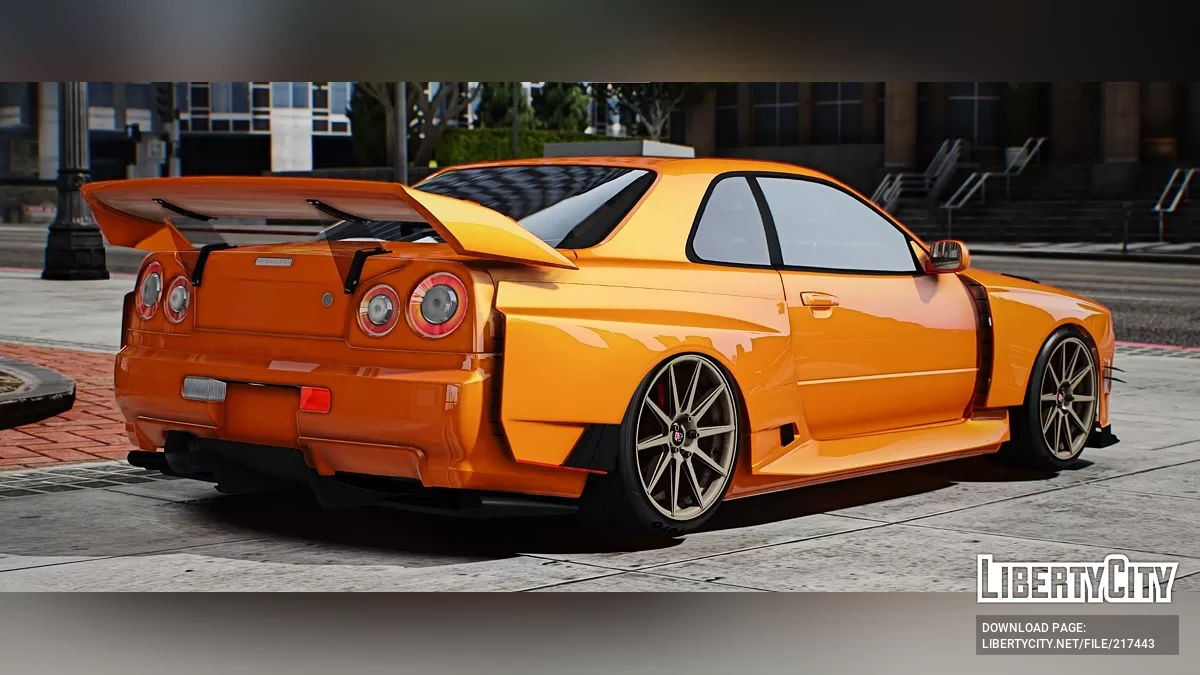 2002 Nissan Skyline GT-R (Custom) / GTA 5