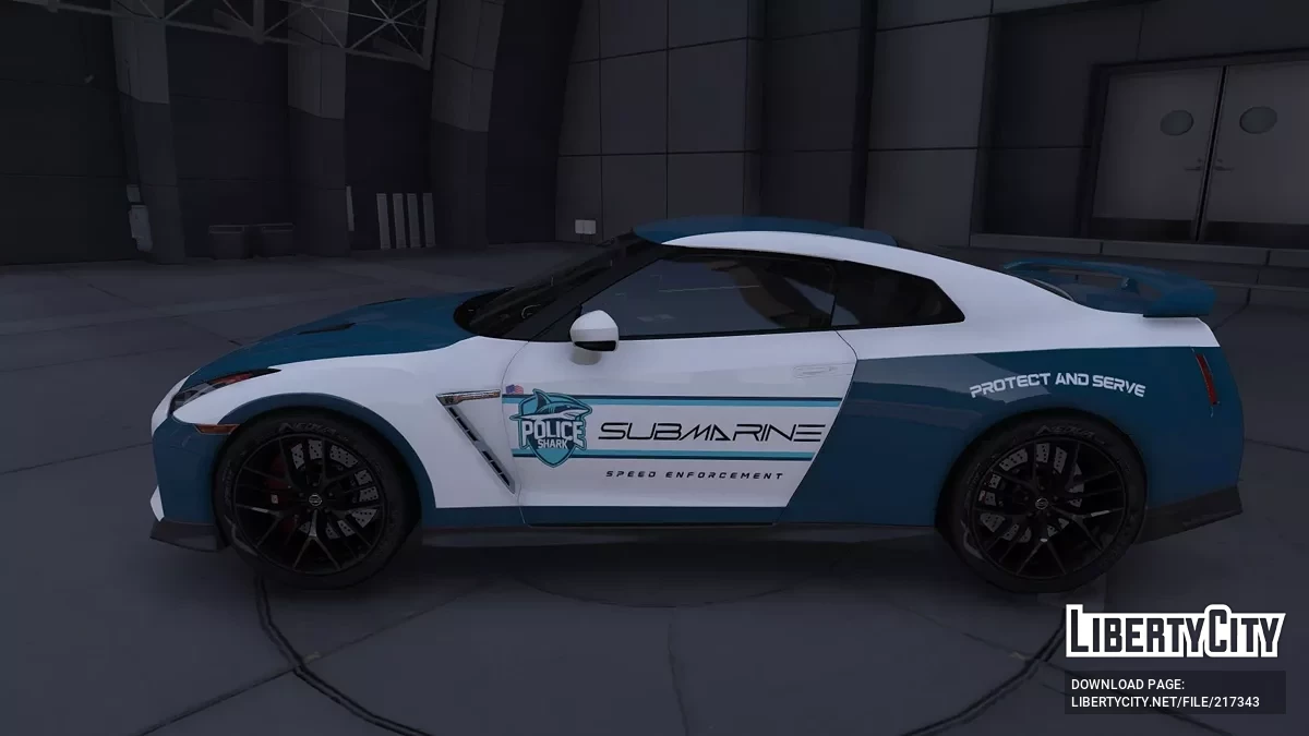 Підводна поліція Nissan GTR / GTA 5