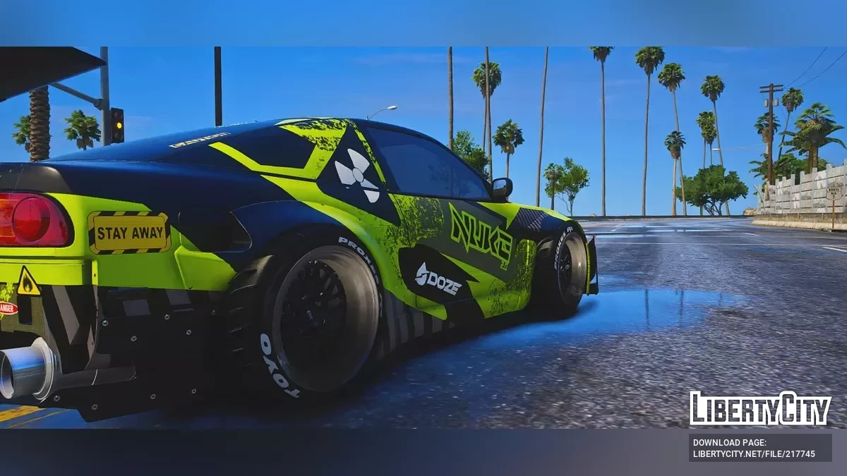 Edición Nissan S13 240sx THE NUKE / GTA 5