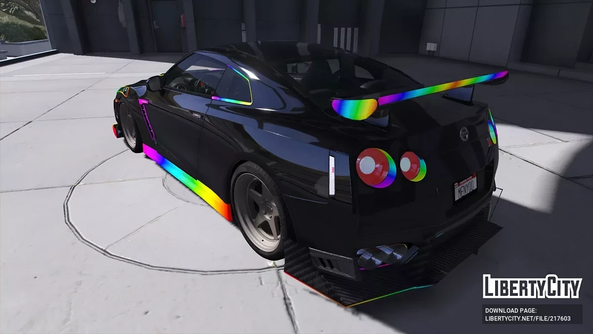 Nissan Skyline R36 Rainbow Light Edition / GTA 5