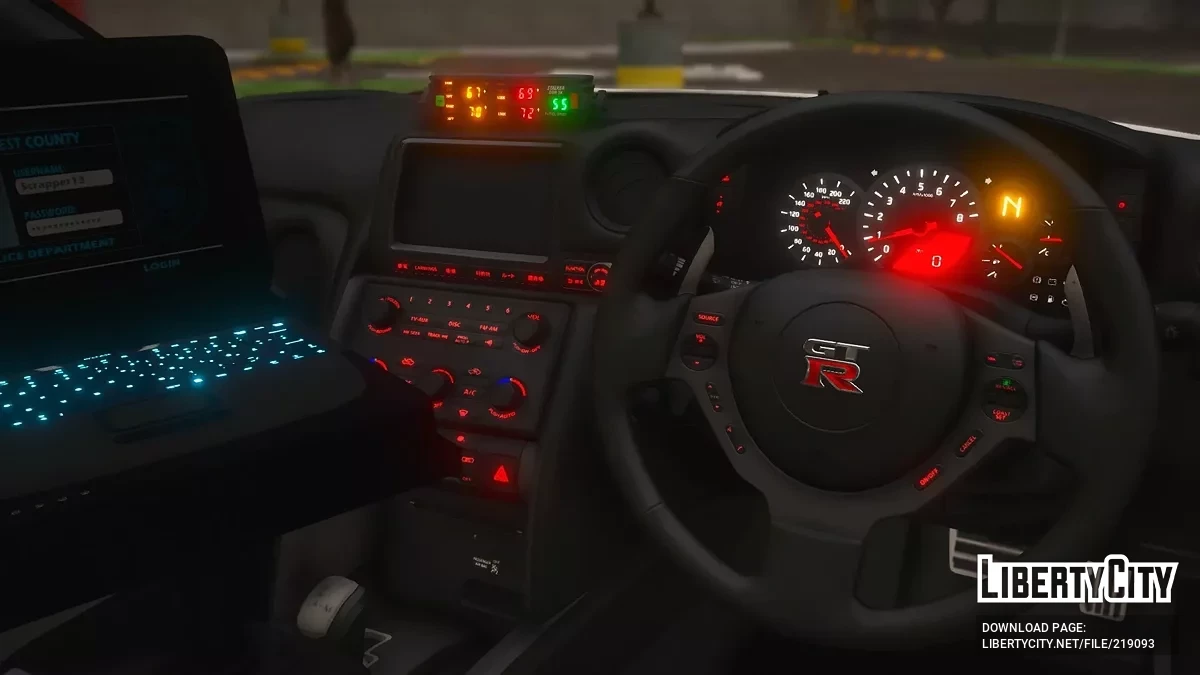 2009 Nissan GT-R SpecV SCPD v1.0 / GTA 5