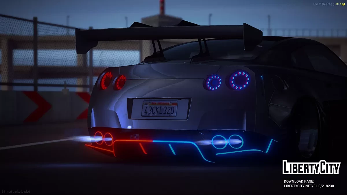 Nissan GTR Libertywalk LEO / GTA 5